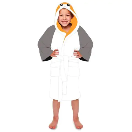 Star Wars Porg gyerek fürdőköpeny 7-9 év termékfotó