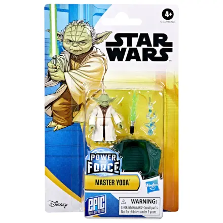 Star Wars Power the Force Master Yoda figura 5cm termékfotó