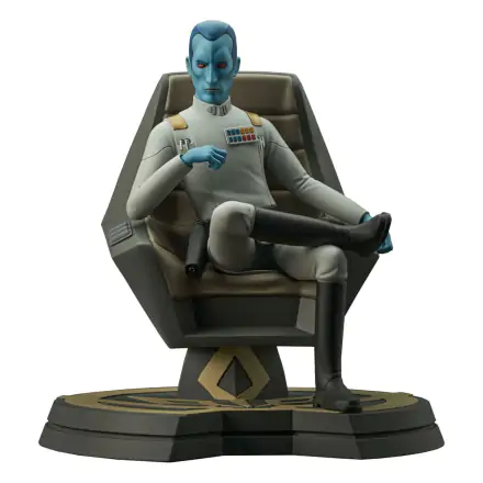 Star Wars: Rebels Premier Collection 1/7 Thrawn on Throne szobor figura 23 cm termékfotó