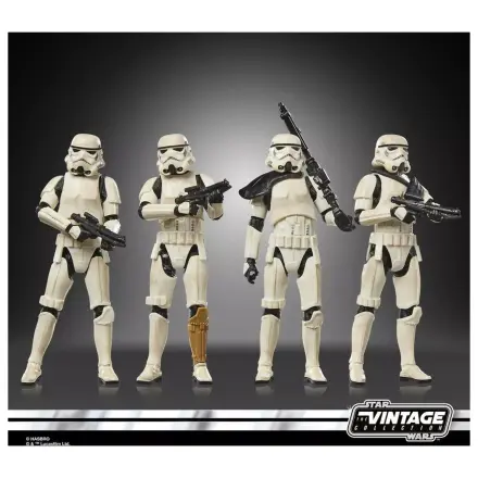 Star Wars Remnant Stormtrooper 4 db-os figura csomag Vintage Coll. 10cm termékfotó
