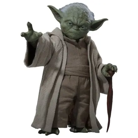 Star Wars: Revenge of the Sith Movie Masterpiece 1/6 Yoda akciófigura 14 cm termékfotó