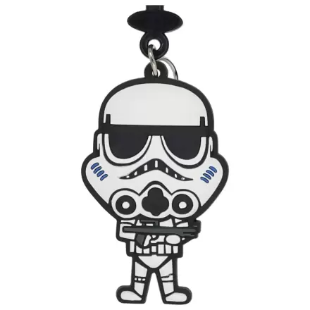 Star Wars Soft Touch Stormtrooper PVC cipzárdísz/táskadísz termékfotó