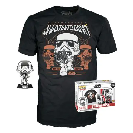 Star Wars Stormtrooper Funko POP! figura és póló csomag termékfotó