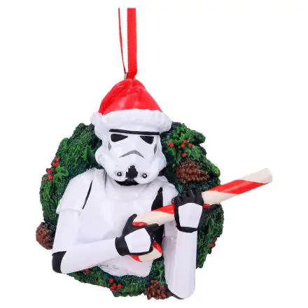 Original Stormtrooper Hanging Tree Ornament Wreath 10 cm termékfotója