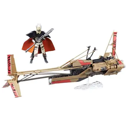 Star Wars The Black Series Enfys Nest with Swoop Bike figura 15cm termékfotó