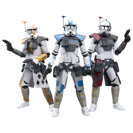 Star Wars The Black Series Star Wars The Clone Wars 3db-os figura csomag 15cm termékfotó