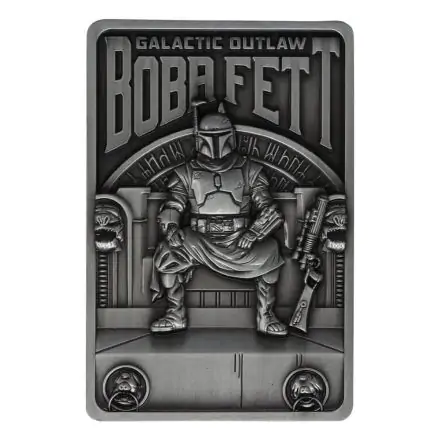 Star Wars The Book of Boba Fett Iconic Scene Collection  Limitált kiadás Ingot termékfotó