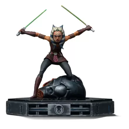 Star Wars: The Clone Wars Art Scale 1/10 Ahsoka Tano szobor figura 19 cm termékfotó