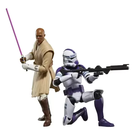 Star Wars: The Clone Wars Black Series Clones of the Republic 2 db-os akciófigura csomag 15 cm termékfotója