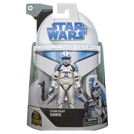 Star Wars The Clone Wars Clone Pilot Hawk figura 15cm termékfotó