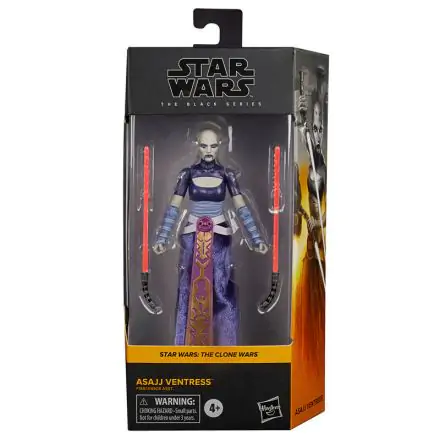 Star Wars The Cole Wars Asajj Ventress figura 15cm termékfotó