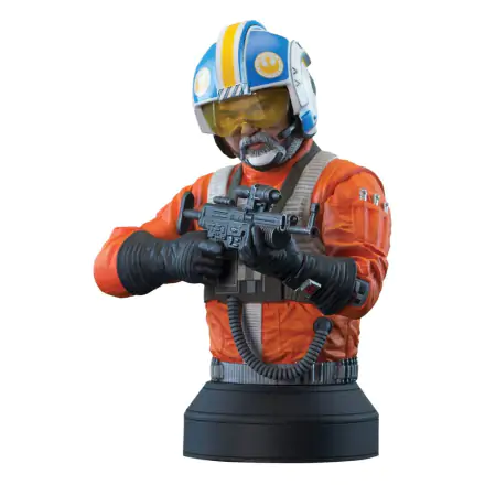 Star Wars: The Mandalorian 1/6 Carson Teva SDCC 2023 Exkluzív mellszobor figura 15 cm termékfotó