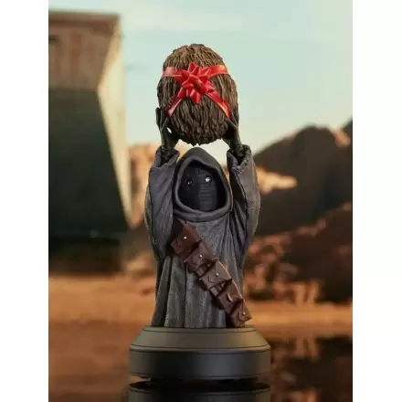 Star Wars: The Mandalorian 1/6 Offworld Jawa 2022 Holiday Edition mellszobor figura 15 cm termékfotó