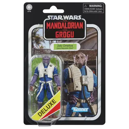 Star Wars The Mandalorian And Grogu Kenner Zeb Orrelios Deluxe figura 9.5cm termékfotó