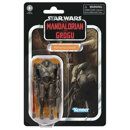 Star Wars The Mandalorian And Grogu Star Wars Kenner Mercenary Droid figura 10 cm termékfotó
