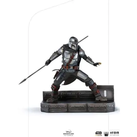 Star Wars The Mandalorian BDS Art Scale 1/10 Mandalorian szobor figura 20 cm termékfotó