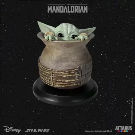Star Wars: The Mandalorian Classic Collection 1/5 Grogu in the Jar szobor figura 9 cm termékfotó