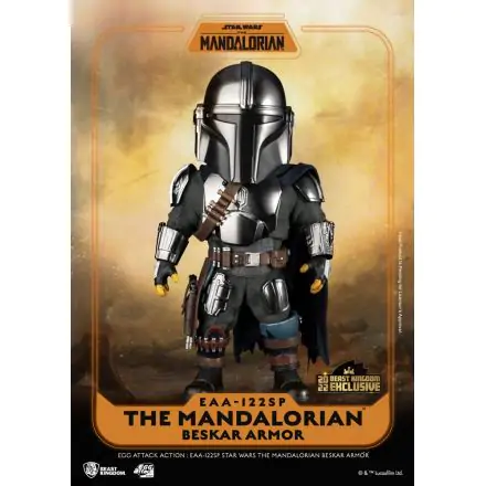 Star Wars The Mandalorian Egg Attack Action akciófigura The Mandalorian Beskar Armor 17 cm termékfotó