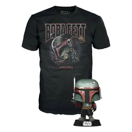Star Wars: The Mandalorian Funko POP! & Tee Box Boba Fett termékfotó
