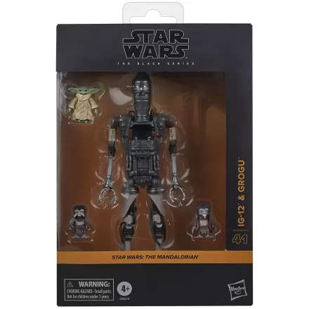 Star Wars The Mandalorian IG-12 & Grogu figura csomag 15cm termékfotója