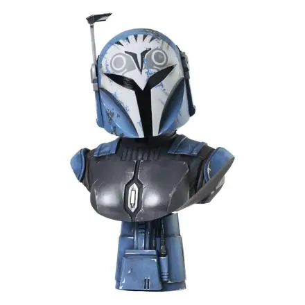 Star Wars The Mandalorian Legends in 3D 1/2 Bo-Katan Kryze mellszobor figura 25 cm termékfotó
