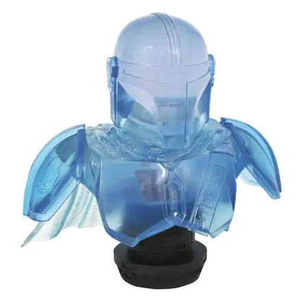 Star Wars The Mandalorian Legends in 3D 1/2 The Mandalorian Hologram SDCC 2021 Exkluzív mellszobor figura 25 cm termékfotó