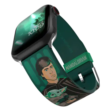 Star Wars: The Mandalorian Luke & Grogu óraszíj okosórákhoz termékfotó