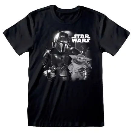 Star Wars The Mandalorian - Mandalorian and Baby Yoda felnőtt póló termékfotó