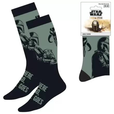 Star Wars: The Mandalorian Mandalorian & Grogu zokni 38-45  termékfotó