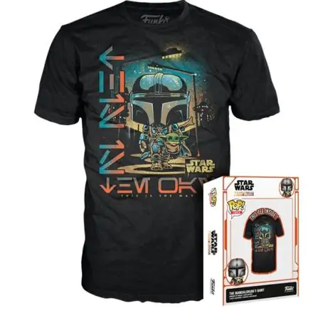 Star Wars The Mandalorian POP! Tees The Mandalorian póló termékfotó