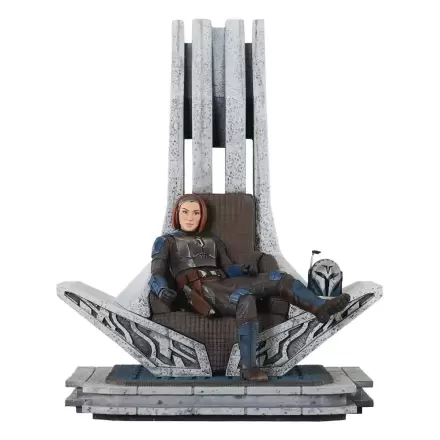 Star Wars: The Mandalorian Premier Collection 1/7 Bo-Katan Kryze on Throne szobor figura 35 cm termékfotója