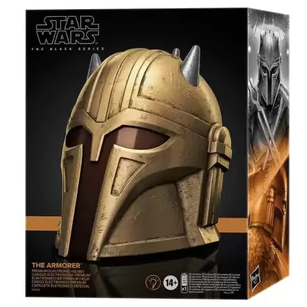 Star Wars The Mandalorian The Armorer premium electronic helmet termékfotója