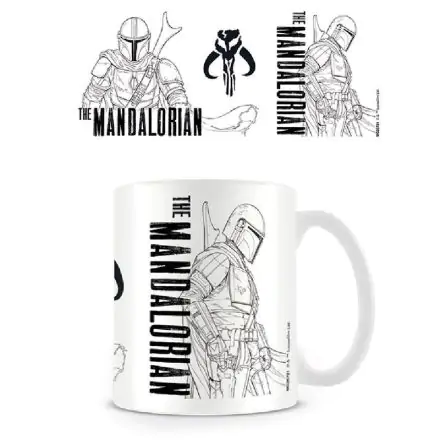 Star Wars The Mandalorian Vonal művészet bögre termékfotója