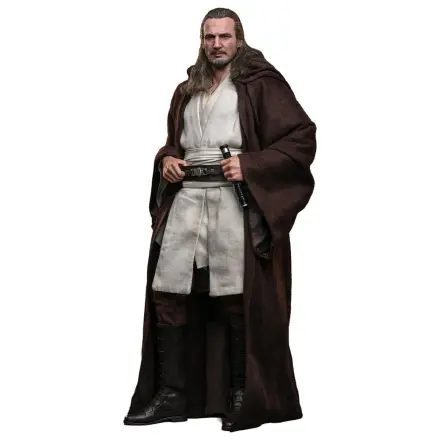 Star Wars: The Phantom Menace Movie Masterpiece 1/6 Qui-Gon Jinn (Artisan Edition) akciófigura 32 cm termékfotó