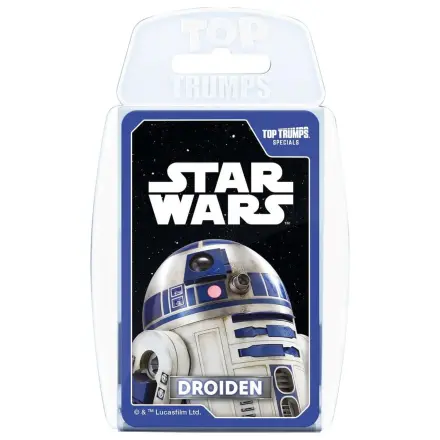 Star Wars Top Trumps Droids német nyelvű kártyajáték termékfotó