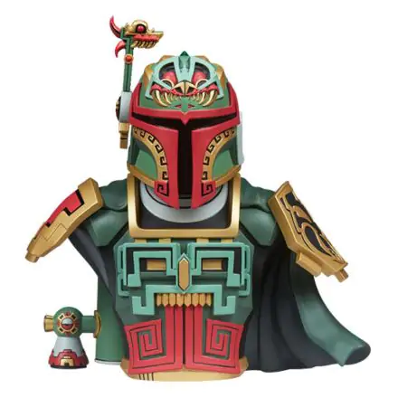 Star Wars Urban Aztec Boba Fett by Jesse Hernandez Vinyl mellszobor figura 20 cm termékfotó