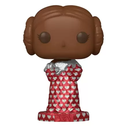 Star Wars Valentines Funko POP! Vinyl figura Leia (Val Choc) 9 cm termékfotója