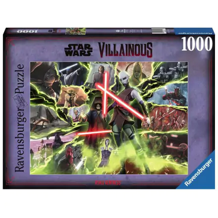 Star Wars Villainous Asajj Ventress puzzle (1000 darab) termékfotó