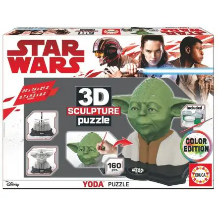Star Wars Yoda Color Edition 3D puzzle termékfotó