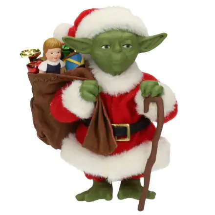 Star Wars Yoda Santa Claus figura 12cm termékfotó