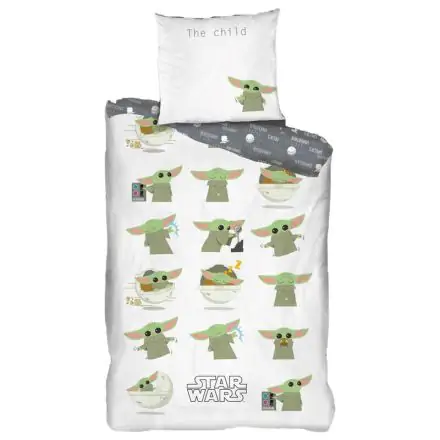 Star Wars Yoda The Child pamut ágyneműhuzat egyszemélyes ágyra termékfotó
