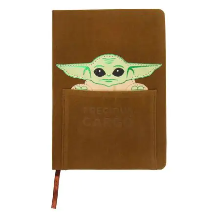 Stars Wars The Mandalorian Yoda Child A5 műbőr jegyzetfüzet termékfotója