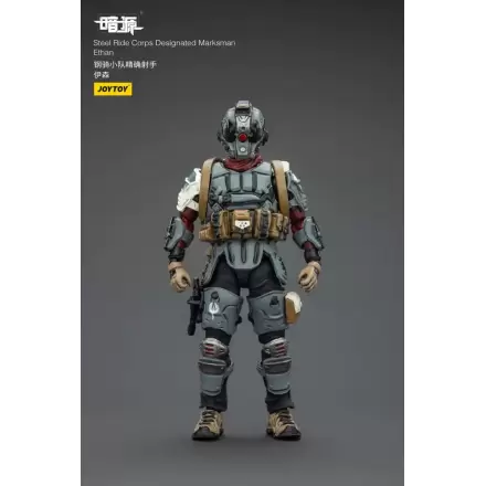 Steel Ride Corps Dark Source Action Figur Designated Marksman Ethan 7 cm termékfotó