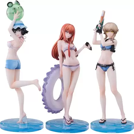 Steins Gate 1/7 Suzuha Amane, Kurisu Makise, Mayuri Shiina Swimsuit Ver. 3 db-os PVC szobor figura csomag termékfotó