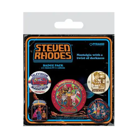 Steven Rhodes Collection kitűző csomag (5 darab) termékfotó