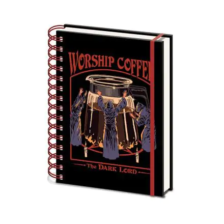 Steven Rhodes Wiro Worship Coffee jegyzetfüzet A5 termékfotó