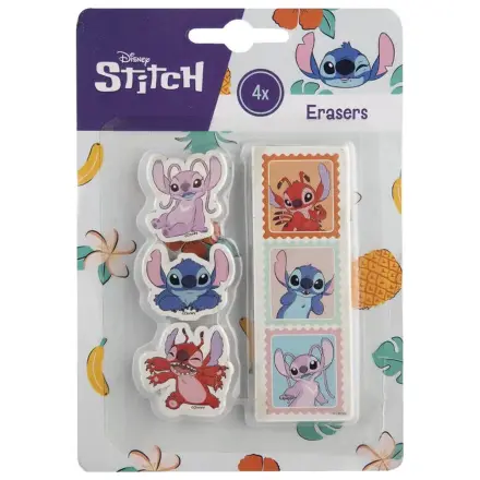 Stitch Aloha forma radír szett 4 db-os termékfotó