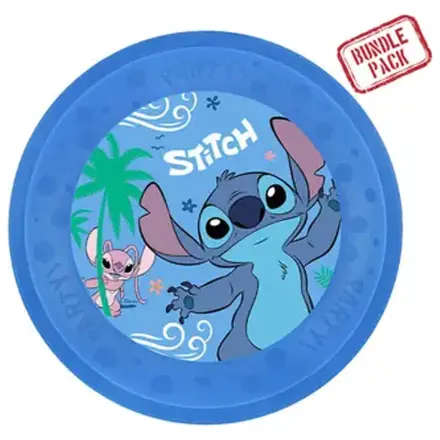 Stitch Angel micro prémium műanyag lapostányér 4 db-os szett 21 cm termékfotó