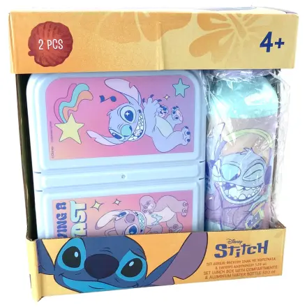 Stitch Blast szendvicsdoboz + alumínium kulacs szett termékfotó