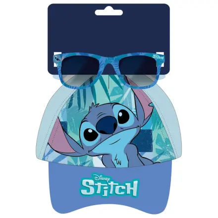 Stitch Blue Leaf napszemüveg és baseball sapka szett termékfotó